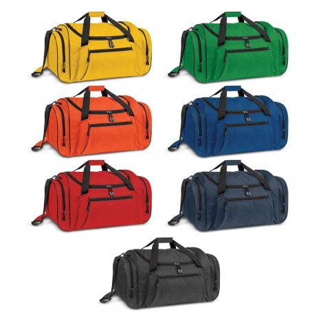 promotional sports and duffle bags